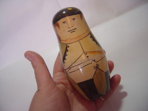 Vintage hand painted wooden - vintage,