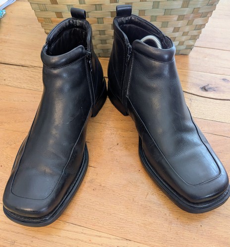 Florsheim black leather - florsheim,
