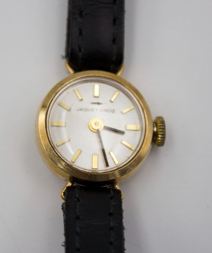 Jaquet droz 9ct gold - 9ct, ladies