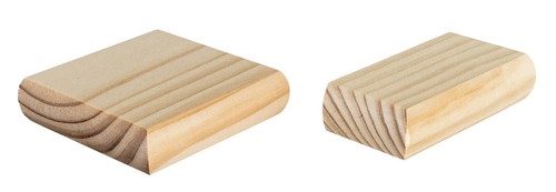 Staircase newel post - newel, flat