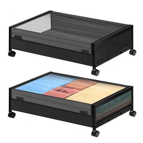 2pc metal underbed storage - metal,