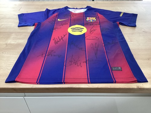 Barcelona home signed - barcelona, 25/26