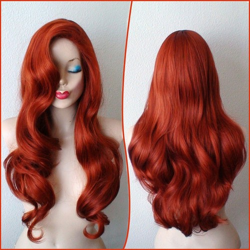 Copper red jessica rabbit wavy - copper,