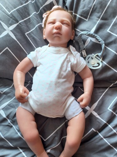 Lovely reborn baby girl - lovely, doll