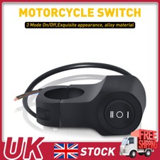 Motorcycle Handlebar 7/8" On Off Switch ATV Headlight Fog Spot Light Waterproof