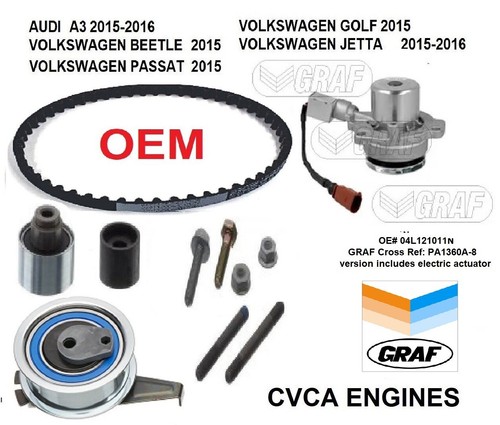 Timing belt kit - timing, vw