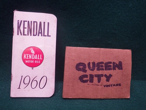 1960 kendall motor oil - motor, pocket