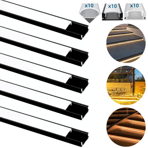 10pcs led aluminium channel - 10pcs,
