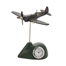 RAF Spitfire Clock - Metal