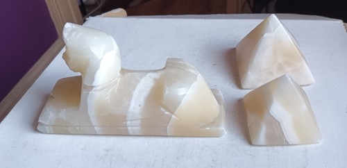 Piece alabaster stone - 3,