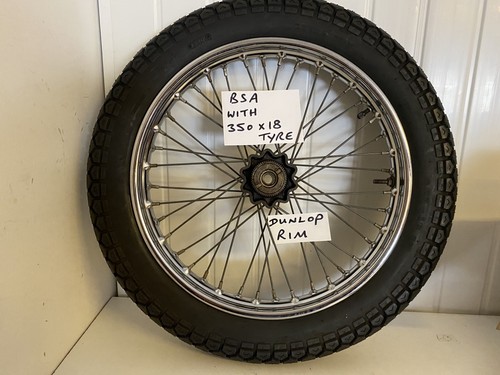 Bsa rear wheel - rear,