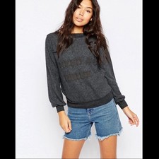 Wildfox 'I Need A Drink' Sweatshirt Grey