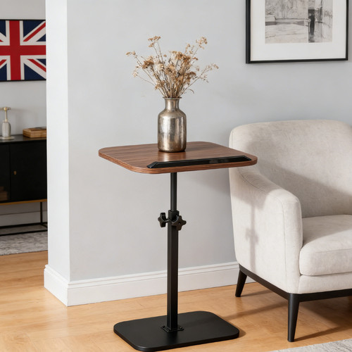 Adjustable side table - side,