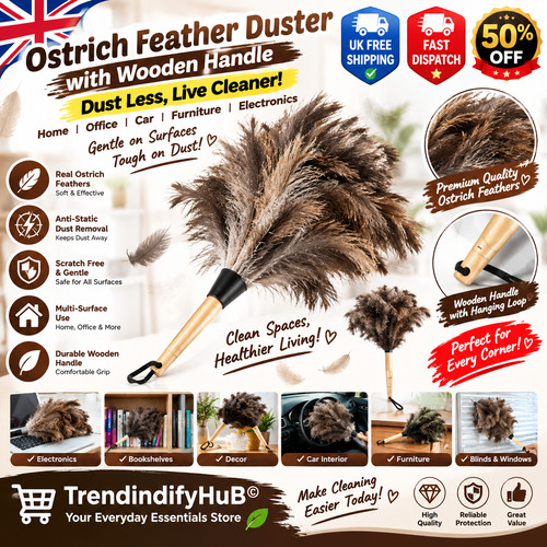 Extendable ostrich feather - ostrich,