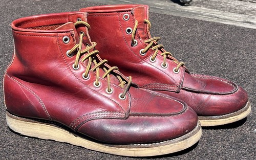 Red wing classic moc boot - red,