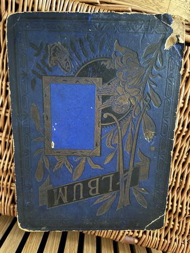 Antique victorian scrapbook - victorian,