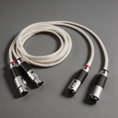 Pair pure silver strands - pair,