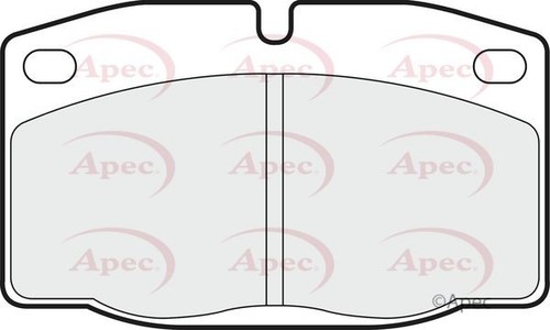Apec front brake pad - set, for