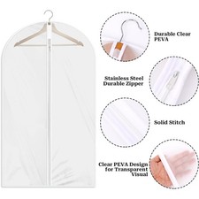 Clothes Cover Suit Dustproof Storage Bag Garment Dress Jacket Coat Protector