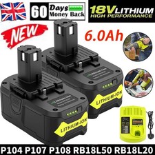 6.0Ah Battery & Charger For