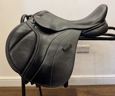 16” GFS Monarch Pony Jump X Quality Leather Adjustable Saddle
