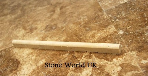 Travertine bullnose moulding - travertine,
