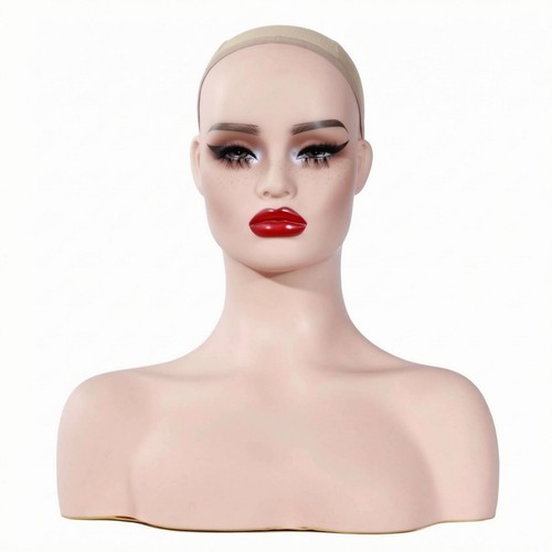 Mannequin head with shoulders - with,
