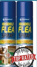 2X Flea Spray Killer Aerosol