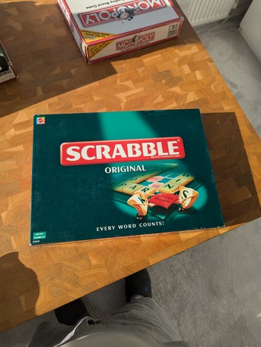 Vintage 2003 mattel scrabble - vintage,