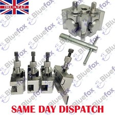5 PIECES SET T51 QUICK CHANGE TOOLPOST STANDARD BORING PARTING HOLDER 