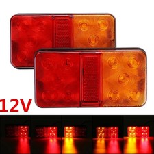 12V 10 Led Rear Tail Lights