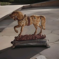 Antique Cast Iron Doorstop