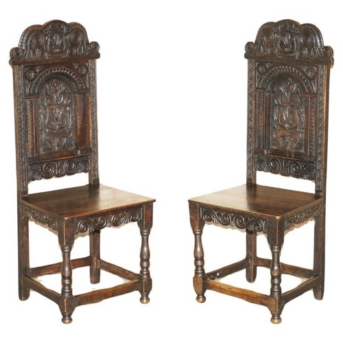 Antique pair 17th century - pair,