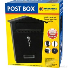 Black Letter Post Mail Box