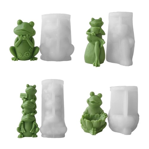 Silicone mould frogs - 3d, molds