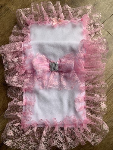 Dolls white pram set pink - dolls,