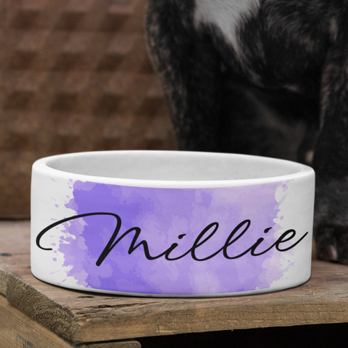 Personalised pet bowl - pet, name