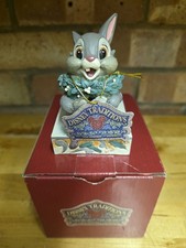 Disney Traditions Jim Shore Enesco Thumper "Winter Wonders" Figurine with Box