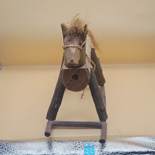 Handmade rustic wooden - handmade, rocking
