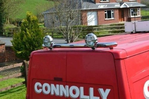 Rear roof light bar - rear, +
