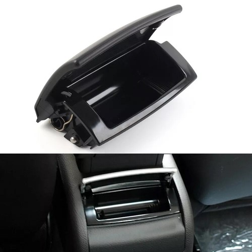 Black rear centre ashtray - black,