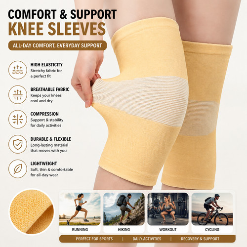 Pcs knee support bamboo - pcs,