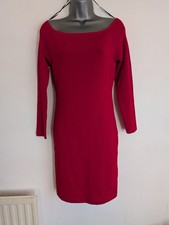 H&M Red Bodycon Dress Size EUR