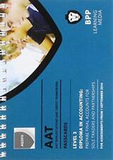 AAT Prepare Final Accounts for Sole Traders and Partnerships: Passcards