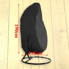 Hanging Hammock Swing Chair Egg Wicker Stand Seat Cover Patio Garden Outdoor