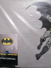 DC Batman Grey Curtains