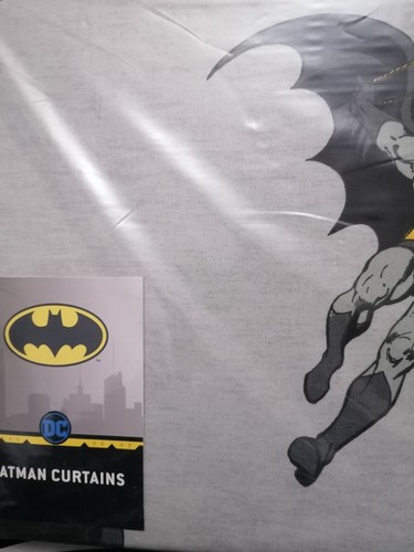 Batman grey curtains - grey,