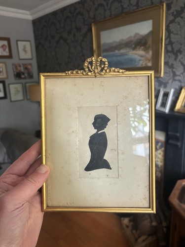Mid 19th century silhouette - mid-19th,