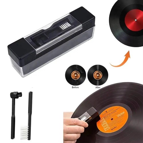 Vinyl records cleaner - records, kit