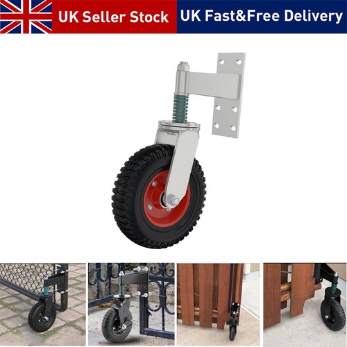 Spring loaded gate caster - loaded,